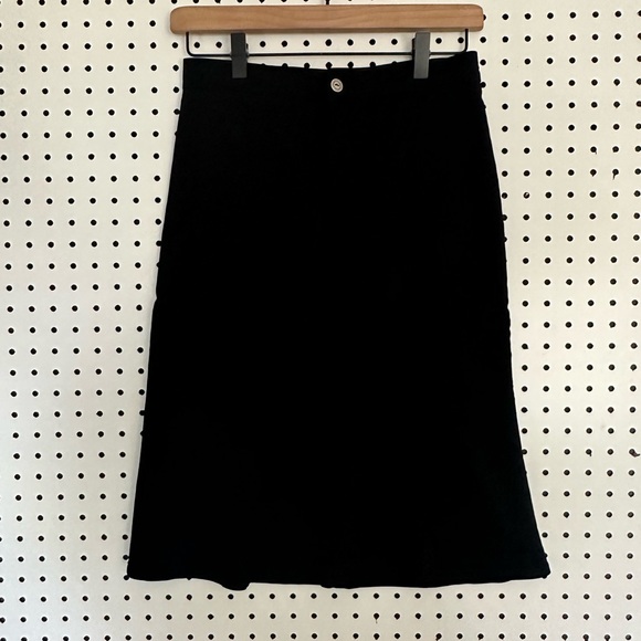 Vintage Made in USA Black Skirt - Picture 1 of 6